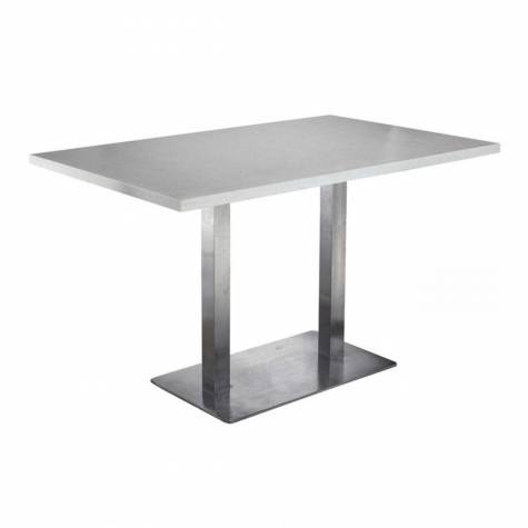 Mirror Finish Rectangular Stainless Steel Table | Cruze Manufacturers, Suppliers in Kanpur